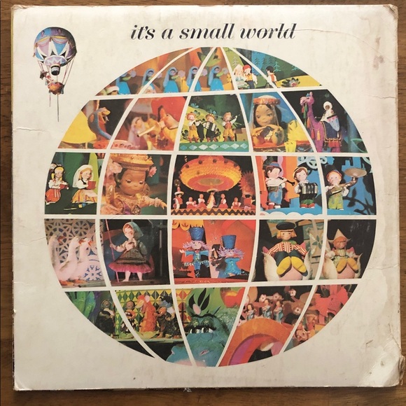 Walt Disney It’s A Small World Album Cover Story Book Insert - Picture 4 of 14